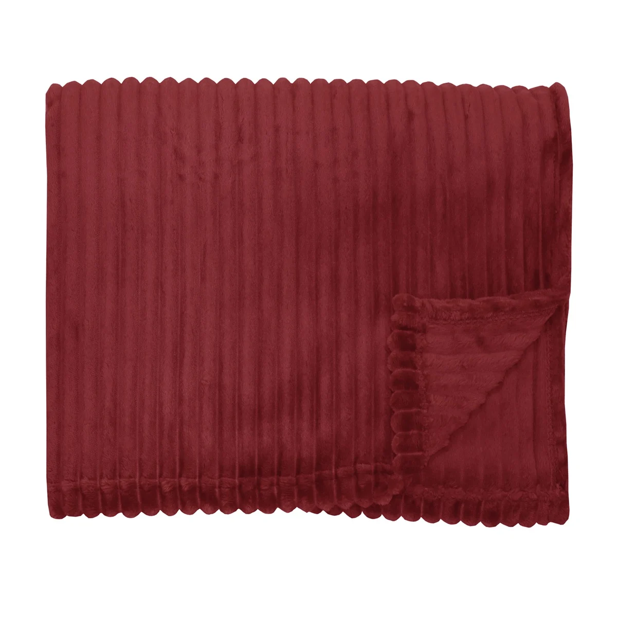 Baloo pläd 130x170 vinröd